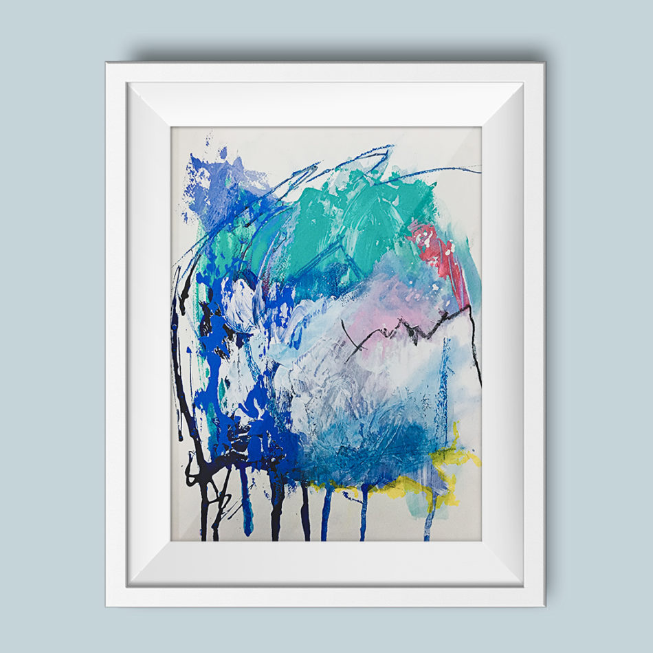 Abstract painting "Finding the Truth no 2"