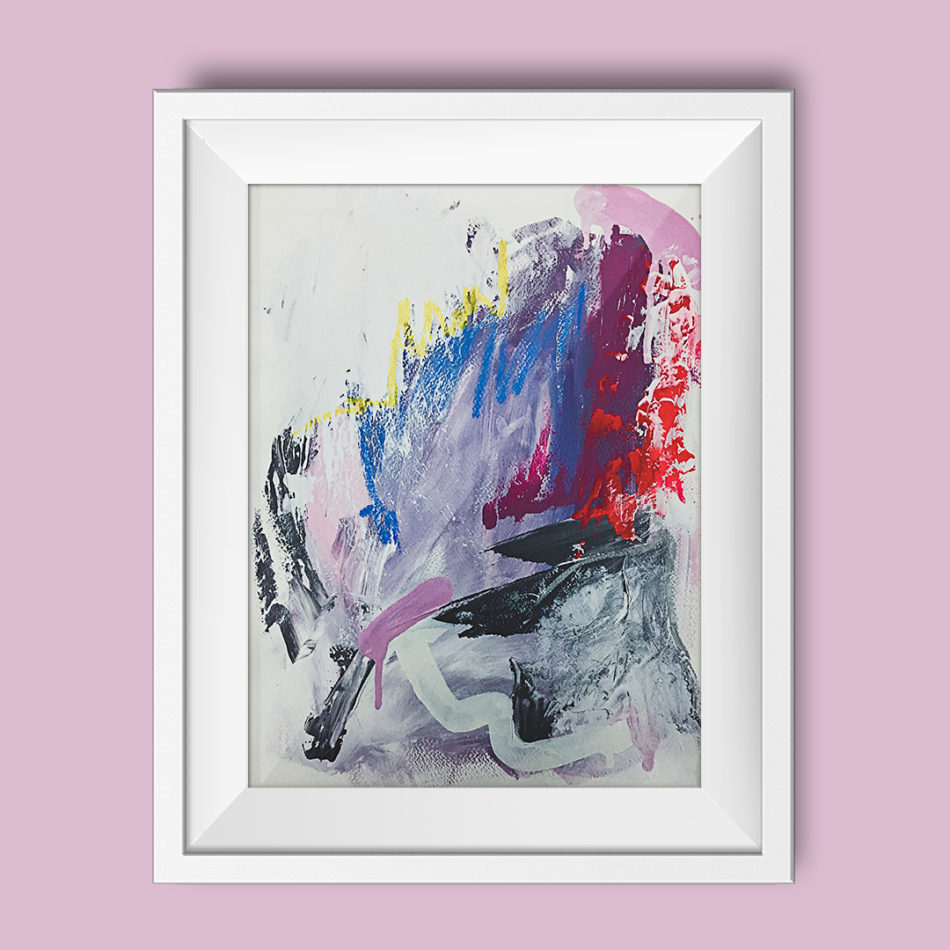 Abstract painting "Finding the Truth no 3"
