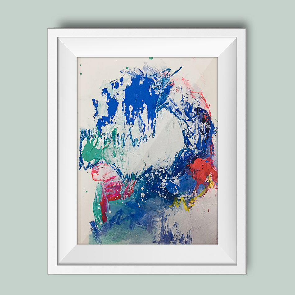 Abstract painting "Finding the Truth no 4"