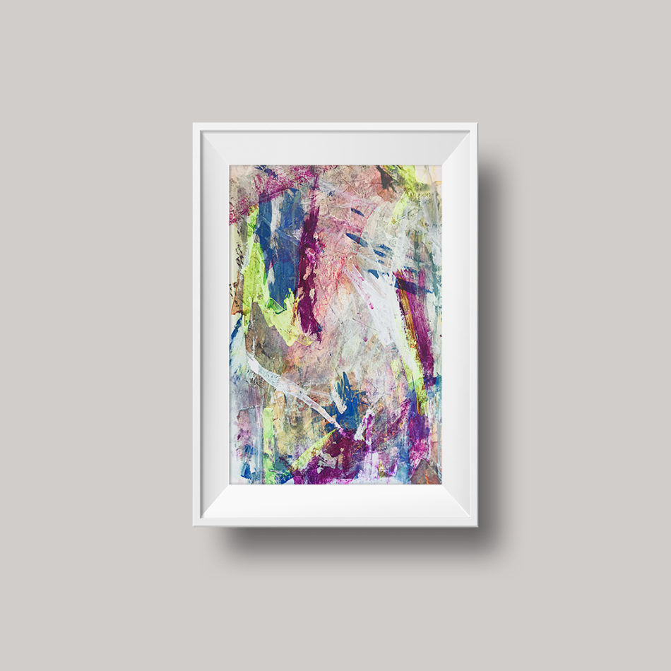 Abstract Painting "Flow"