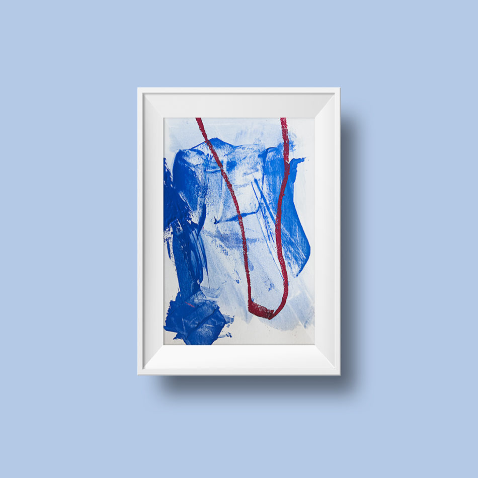 Abstract Painting "Open Mind"