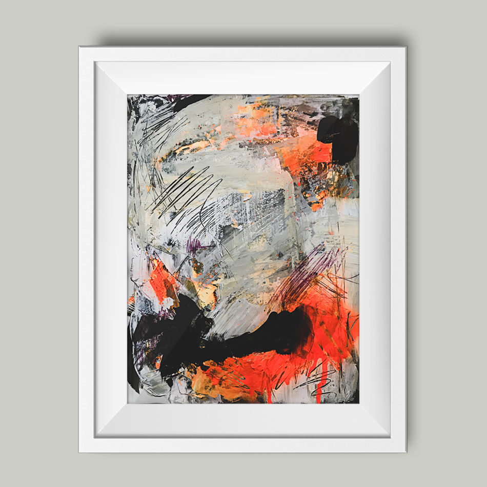 Abstract Painting "Free to Be"
