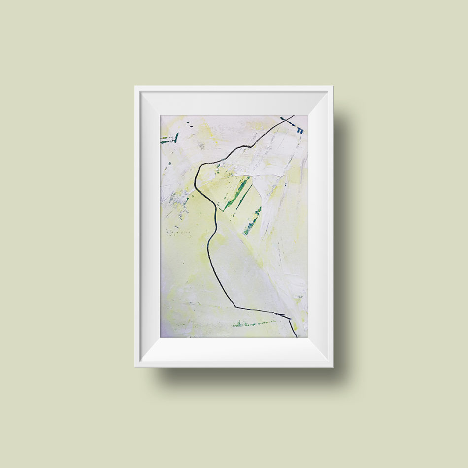 Abstract Painting I'm Kind