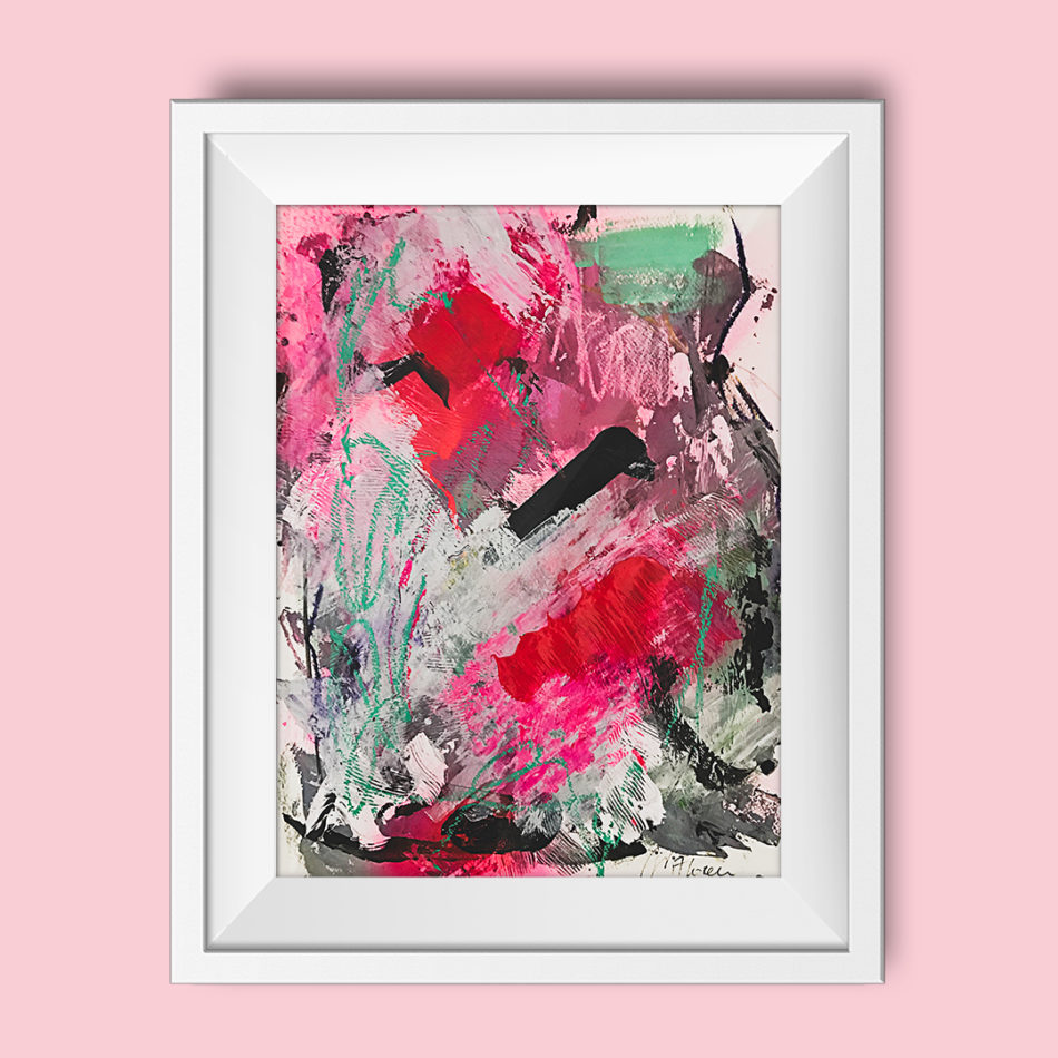 Abstract painting "Playground no 3"