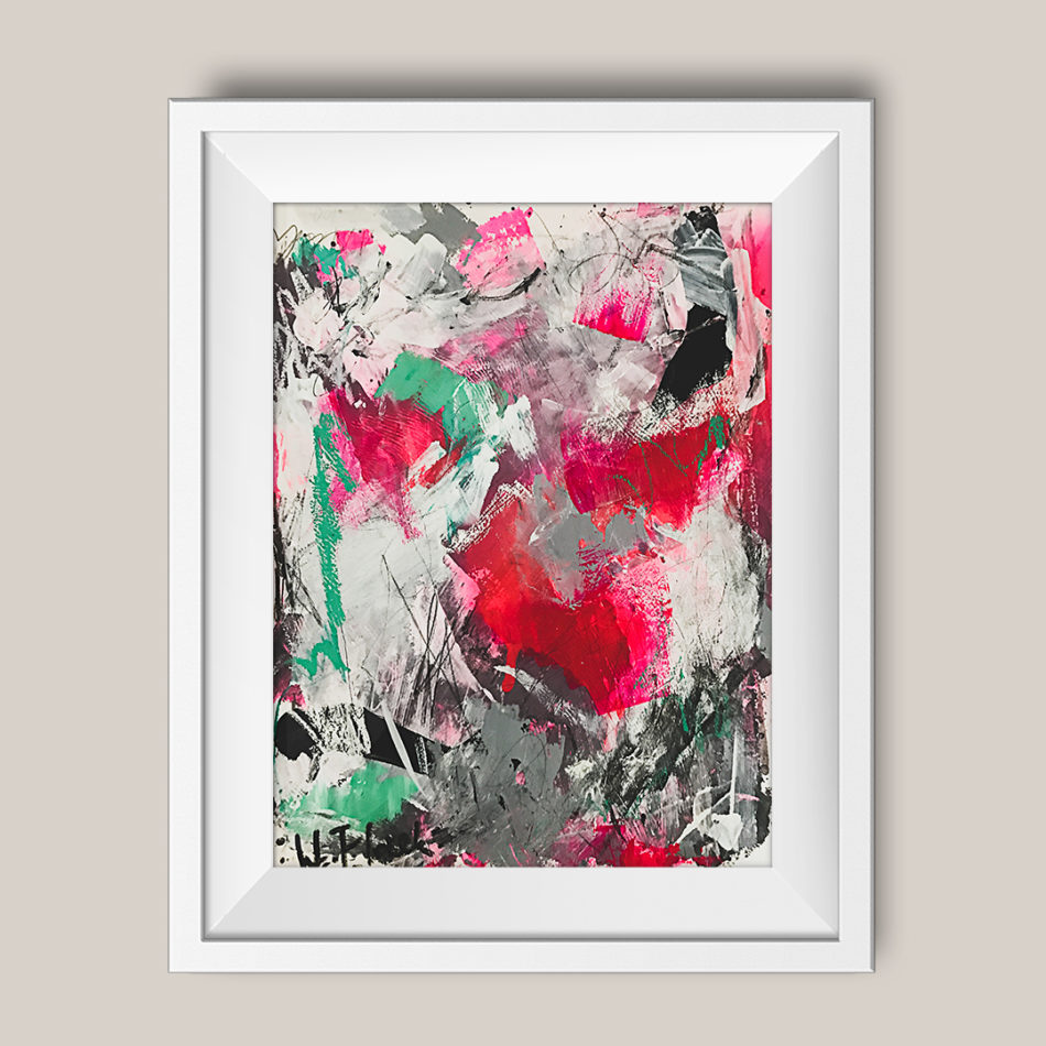 Abstract painting "Playground no 4"