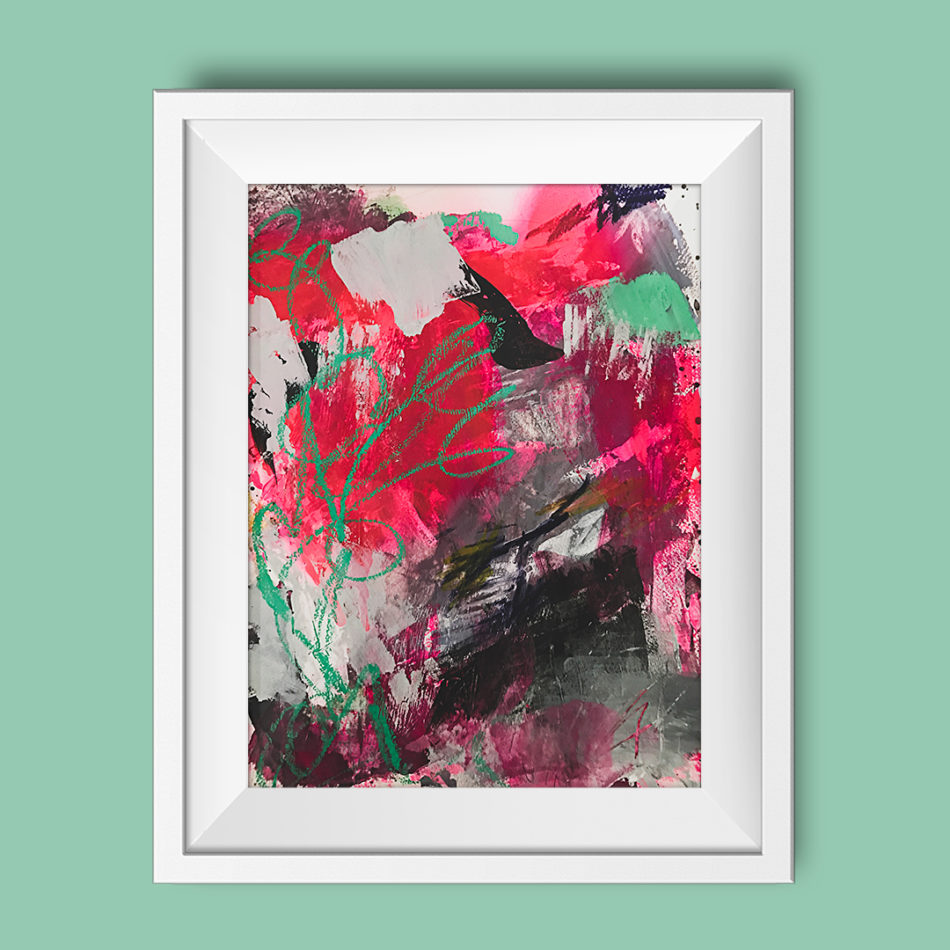 Abstract painting "Playground no 5"