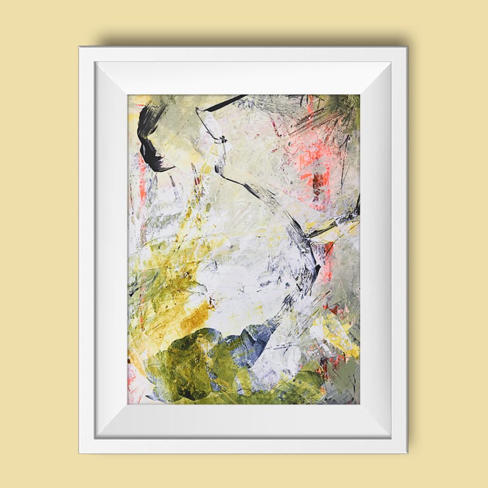 Abstract painting "Sunshine"