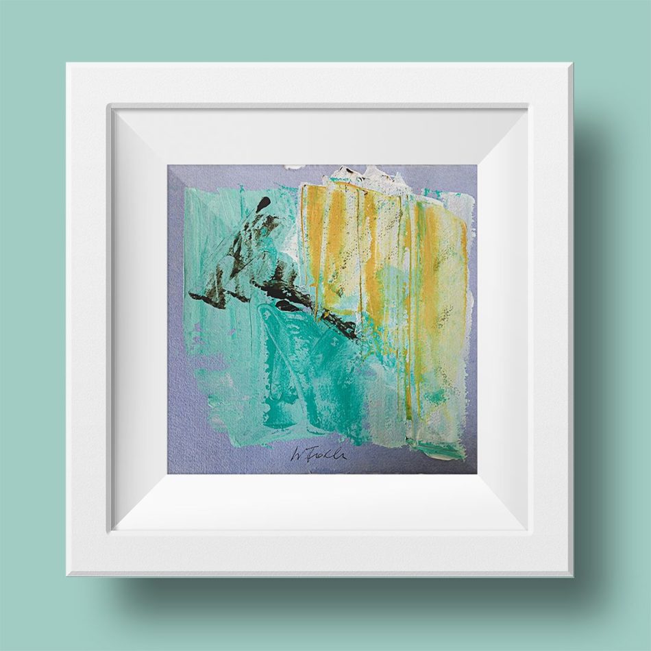Creative Vibe, abstract painting, Wiktoria Florek