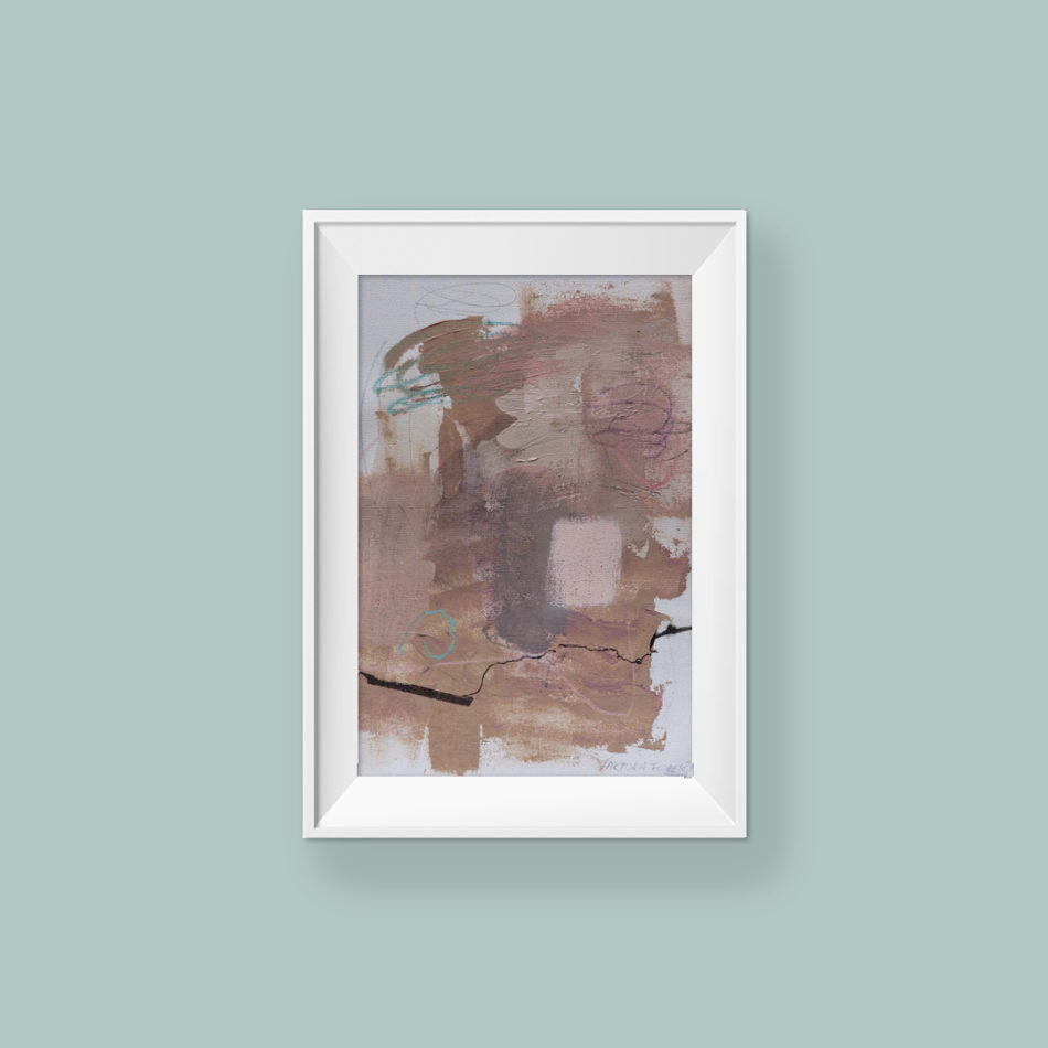 Abstrac Painting_Star is Your name_WFA_frame