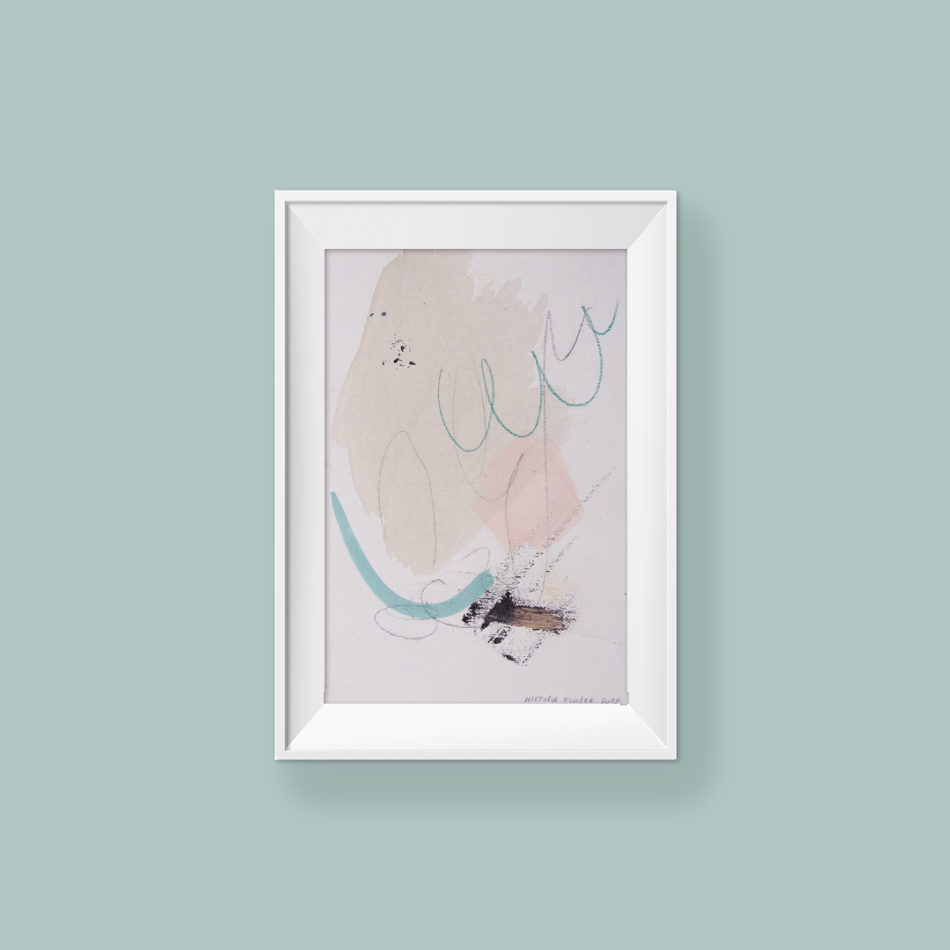 Always With You, Abstract Painting, Wiktoria Florek
